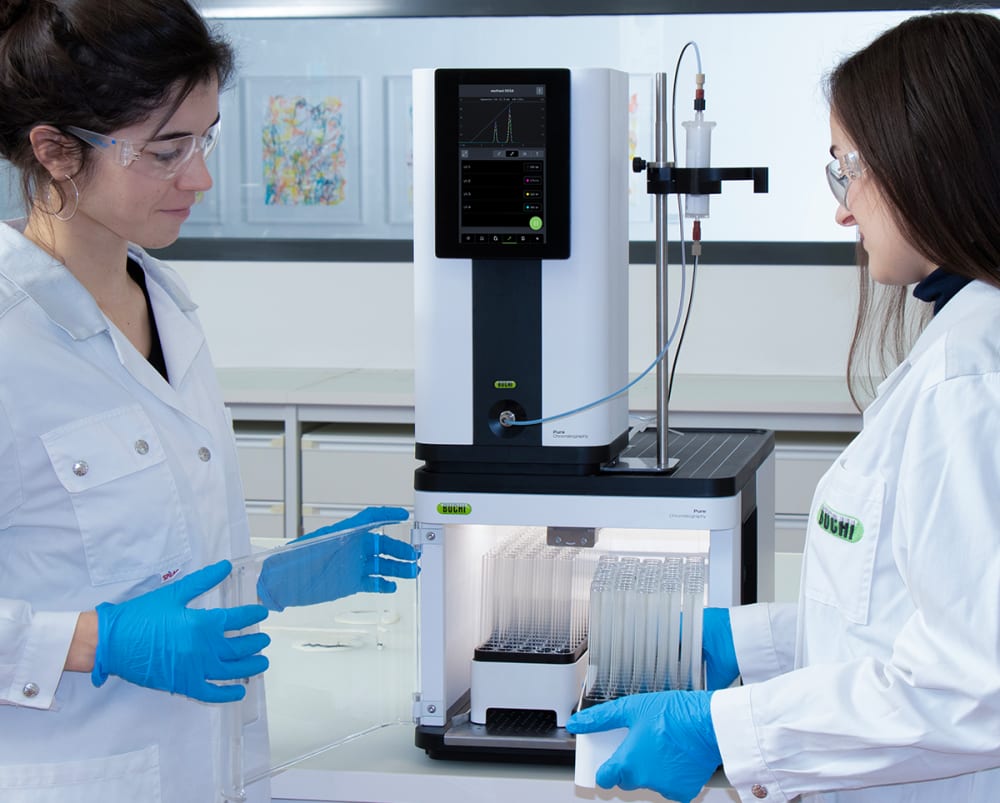 分取フラッシュクロマトグラフィーシステムPure | Buchi.com